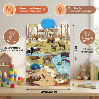 Talking English Learning Board for Kids