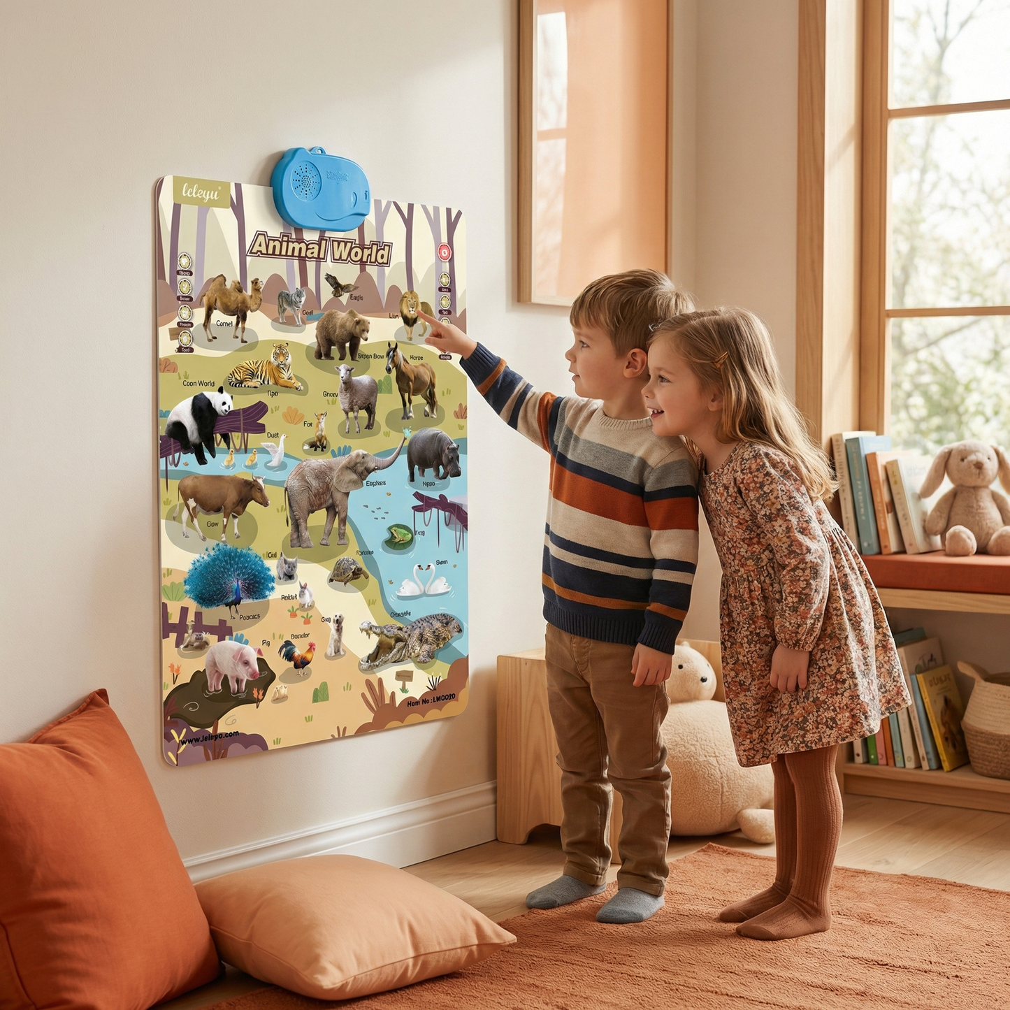 Talking English Learning Board for Kids