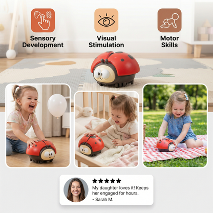 Ladybug Balloon Toy for Babies