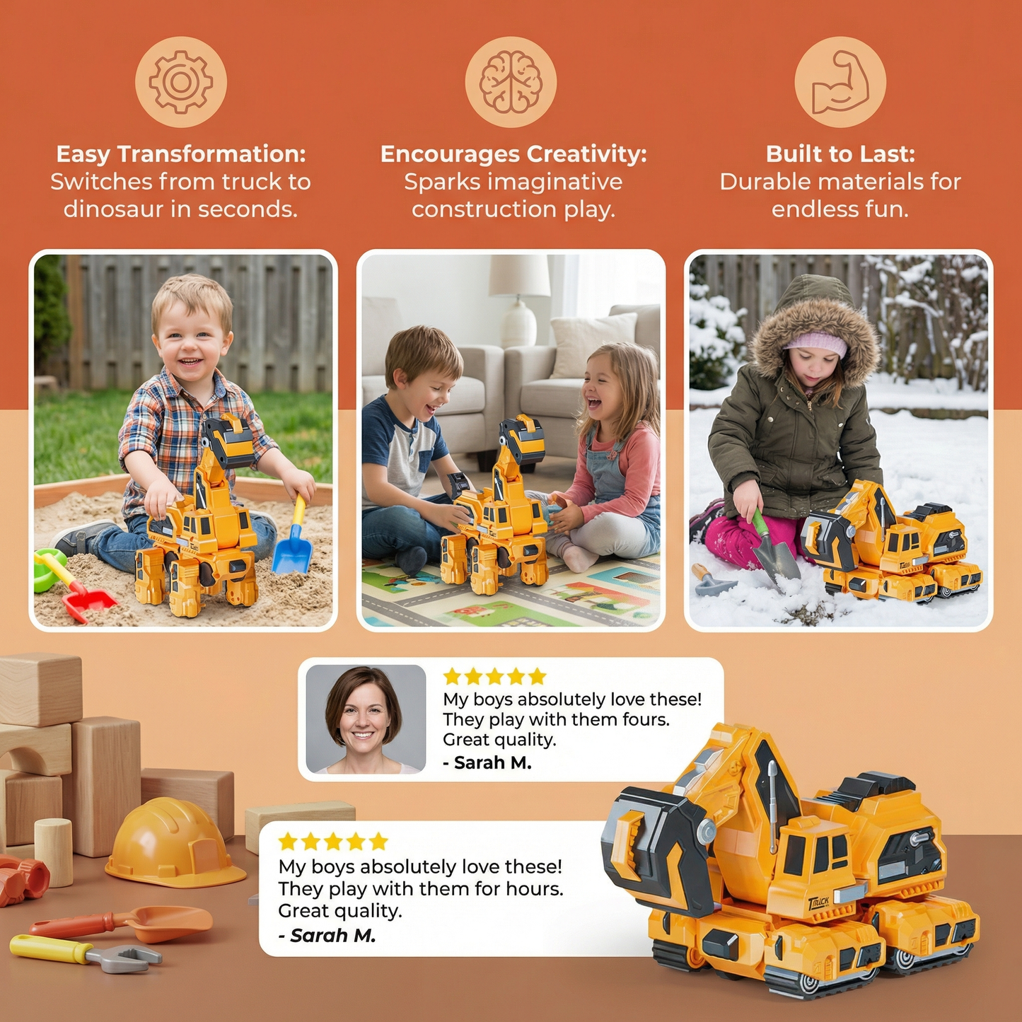 Transforming Dinosaur Cars