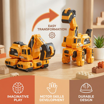 Transforming Dinosaur Cars