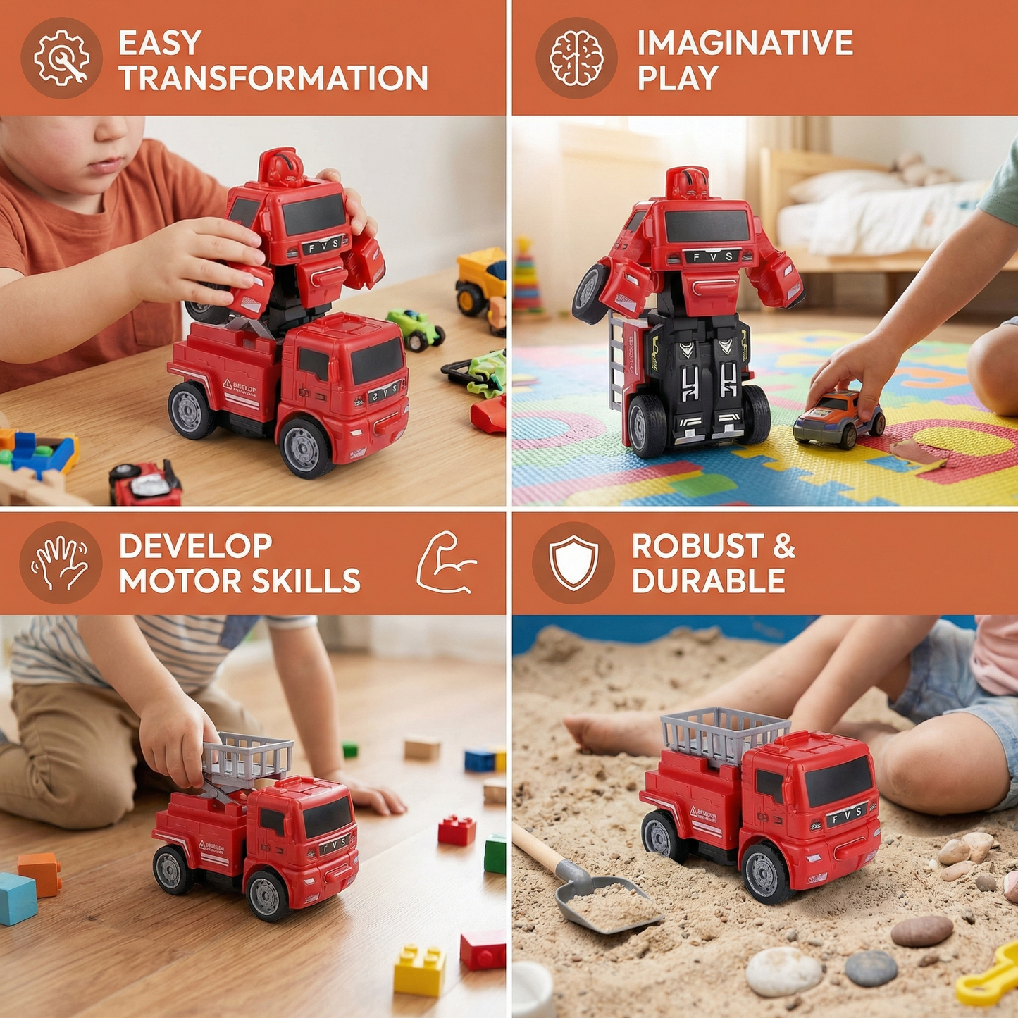 Transformer Truck Children's Toy