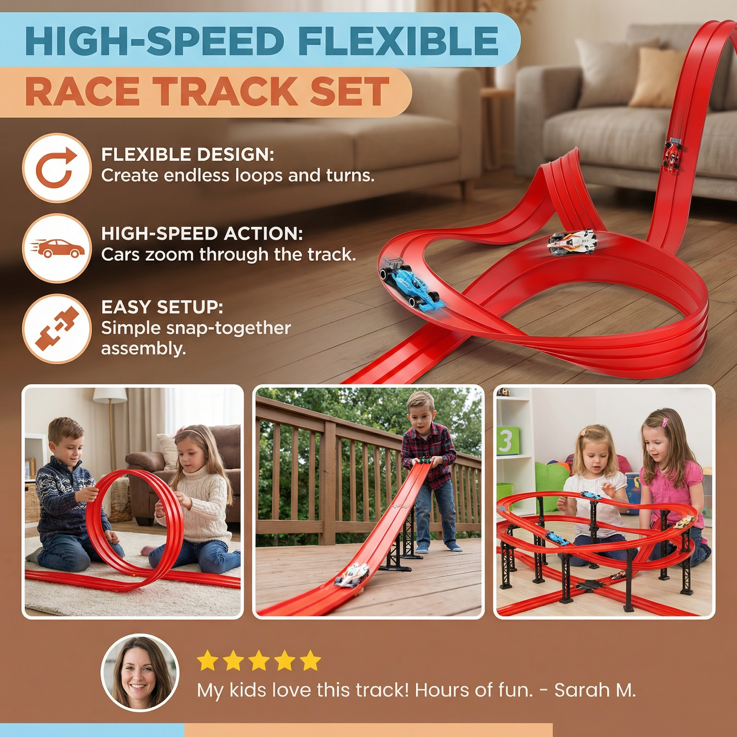 Versatile Race Track Set