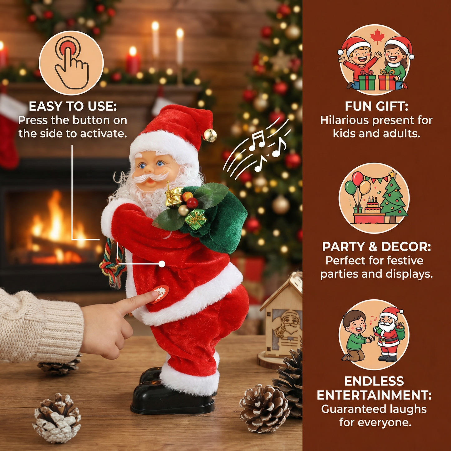 Twerking Santa – Toy for Children