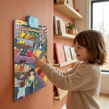 Talking English Learning Board for Kids