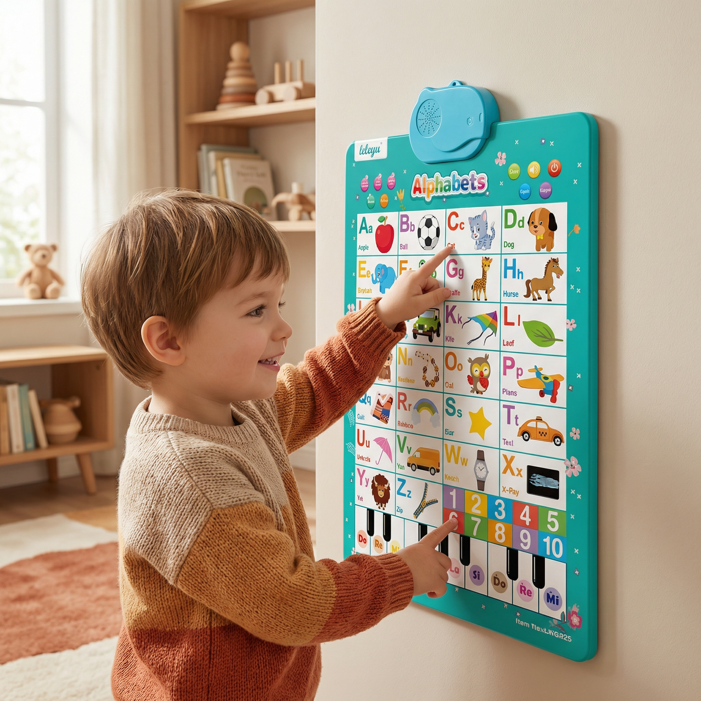 Talking English Learning Board for Kids
