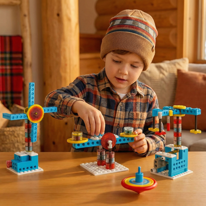 3-in-1 Science and Technology Building Block Set