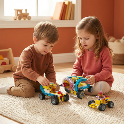 3-in-1 Science and Technology Building Block Set