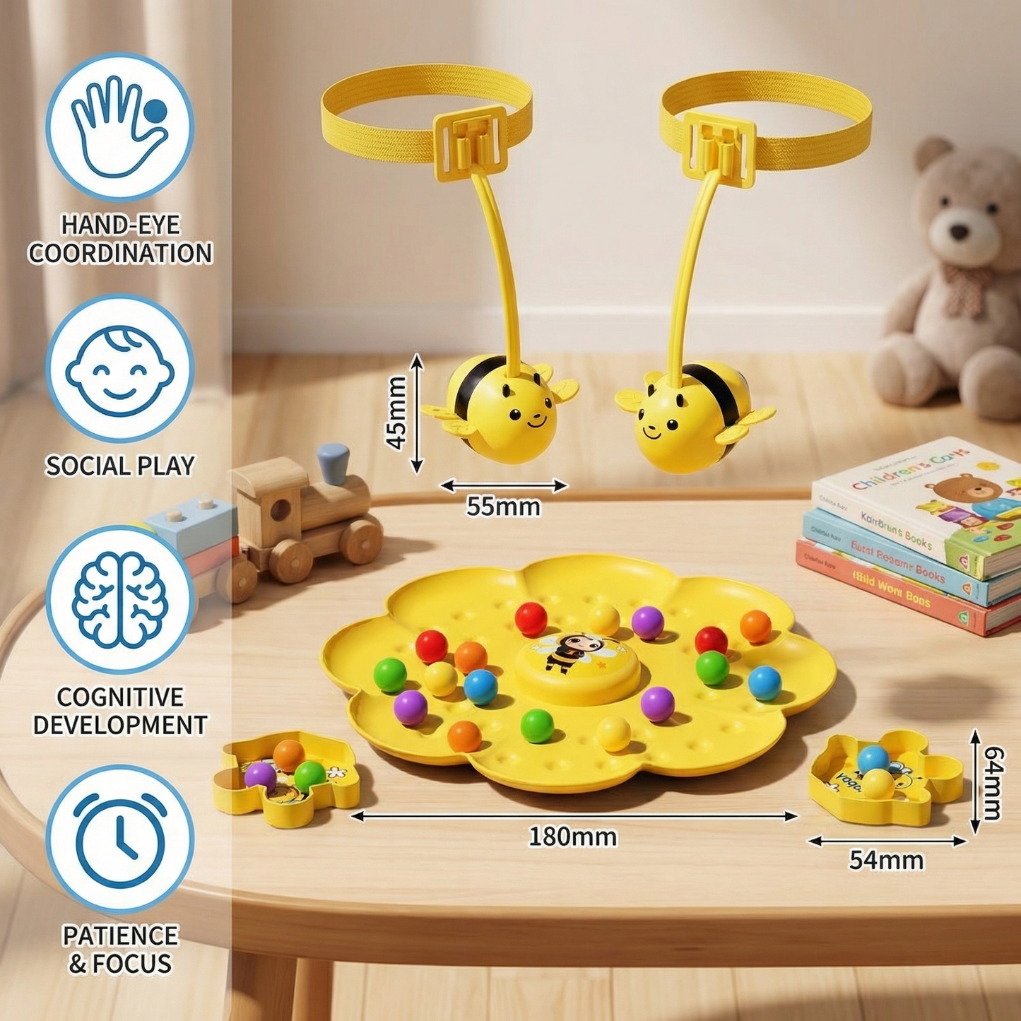 Bee Bead Fishing Adventure Game