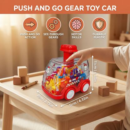Push and Go - Gear Toy Cars