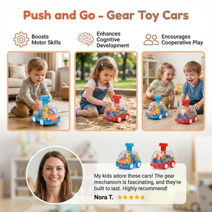 Push and Go - Gear Toy Cars