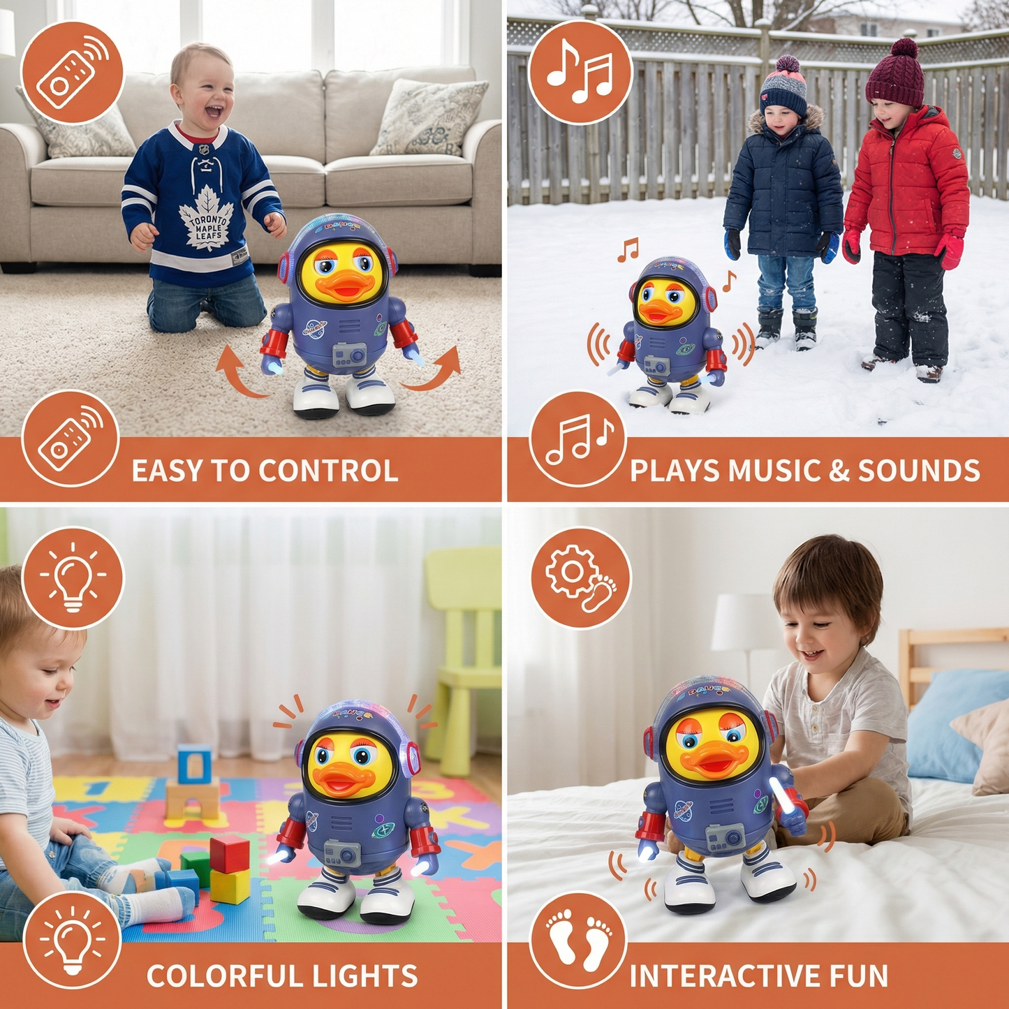 Dancing Astronaut Duck
