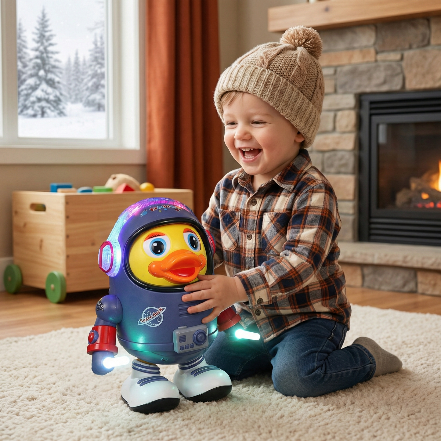 Dancing Astronaut Duck