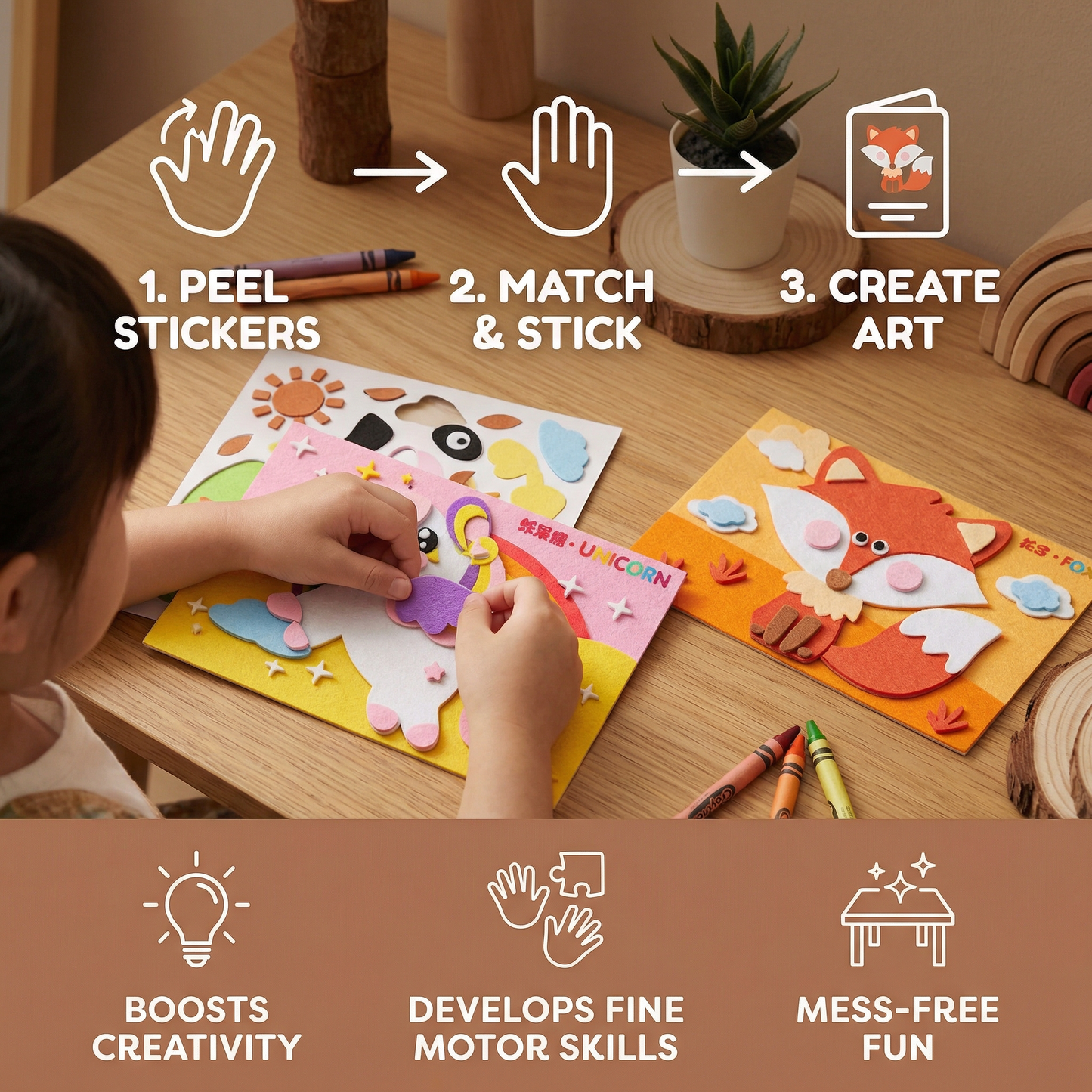 Creative Sticker Set for Children