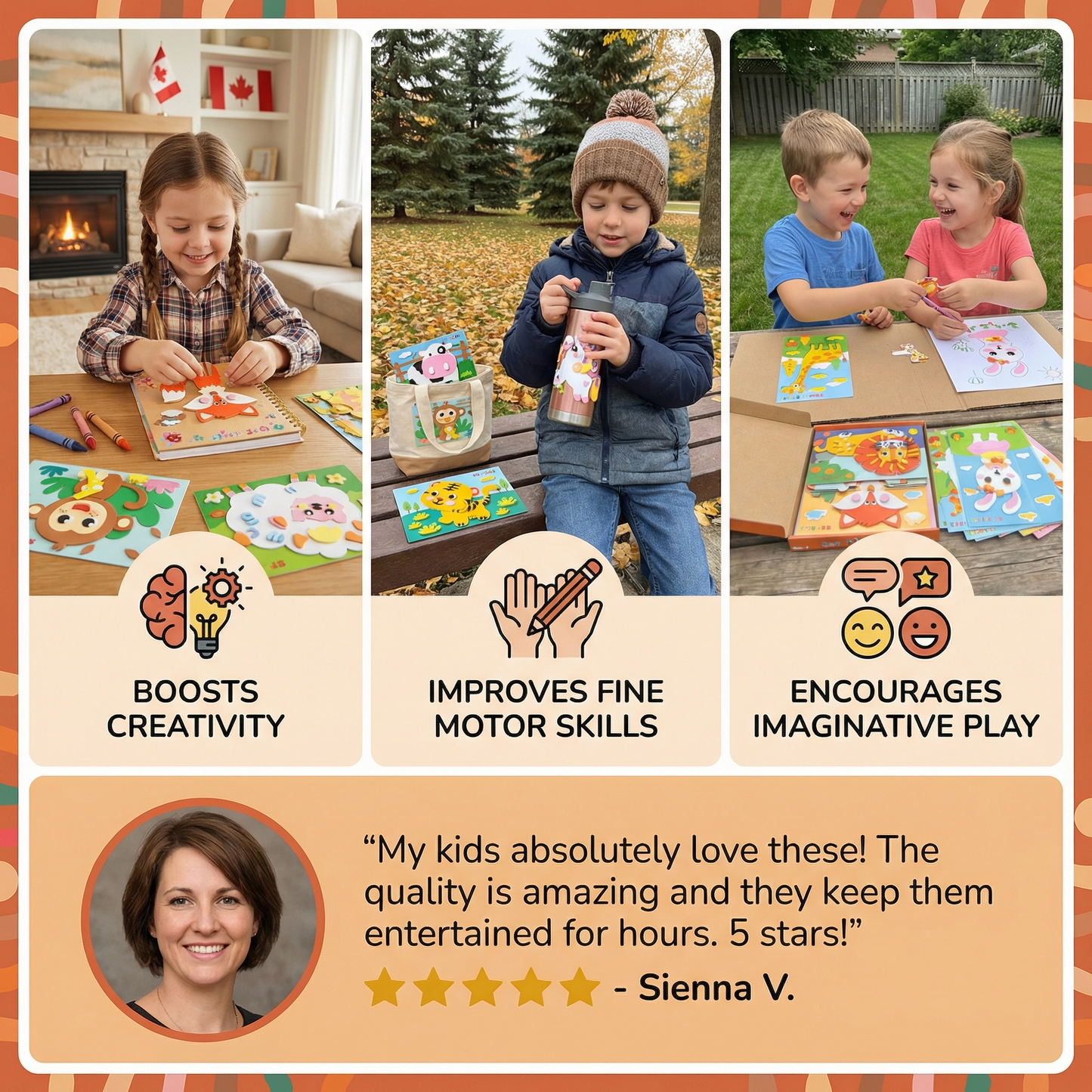 Creative Sticker Set for Children