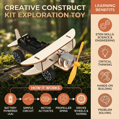 Creative Construction Kit Exploration Toy – Science That Makes Learning Fun!