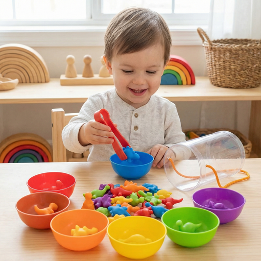Montessori Color Sorting Game