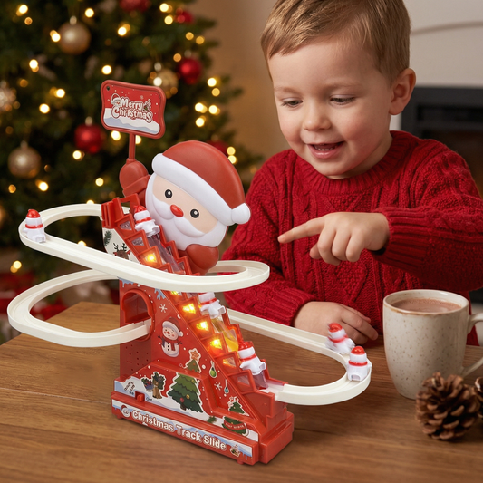 Santa Claus Slide Roller Coaster Fun