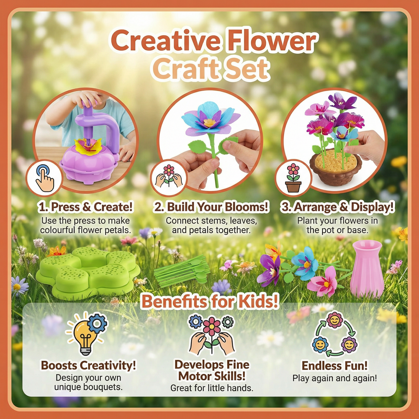 Creative Flower Craft Set