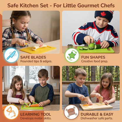 Safe Kitchen Set - For Little Gourmet Chefs