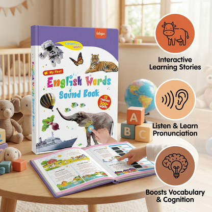 My First English Words - Talking English Learning Book
