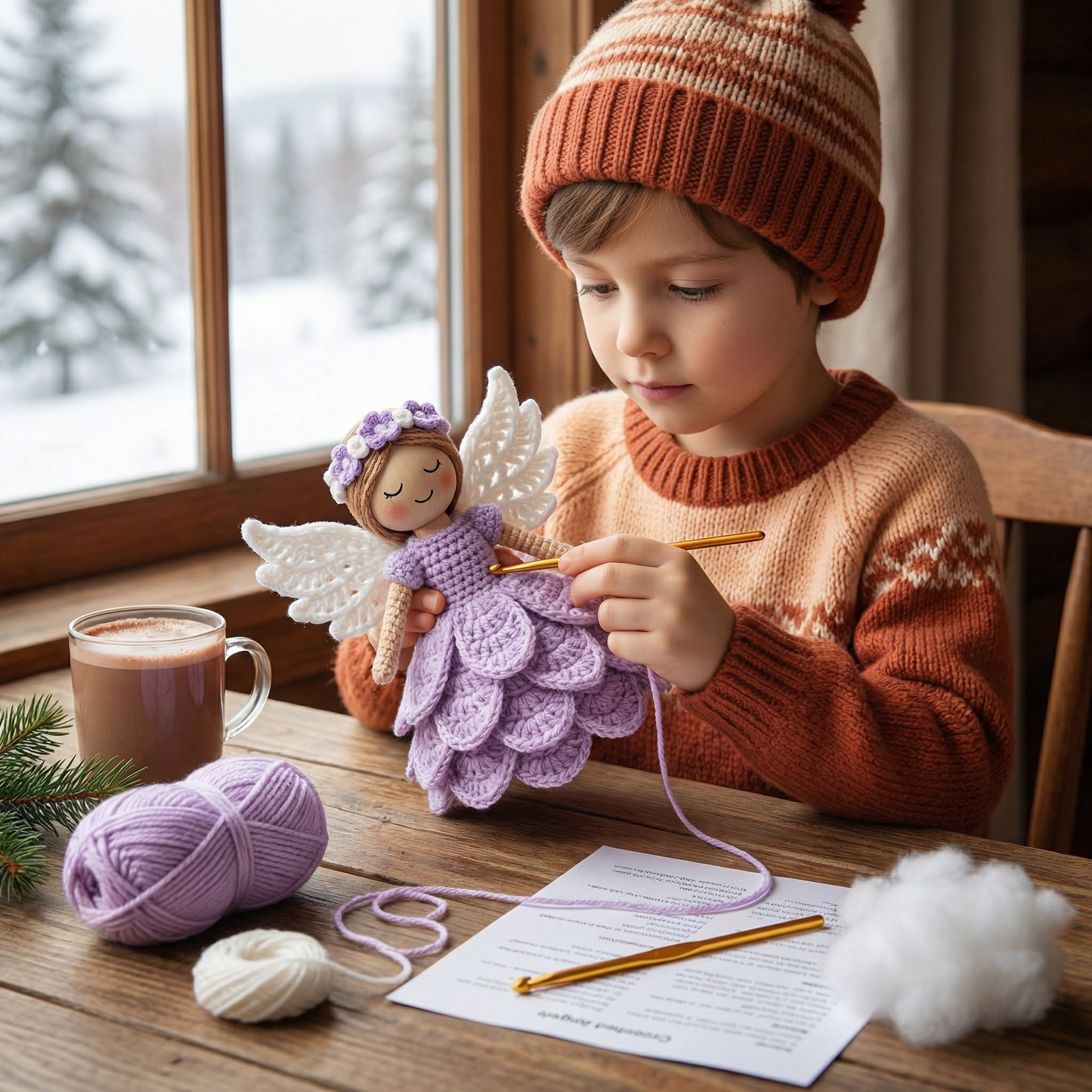 Crocheted Angels - DIY Kit