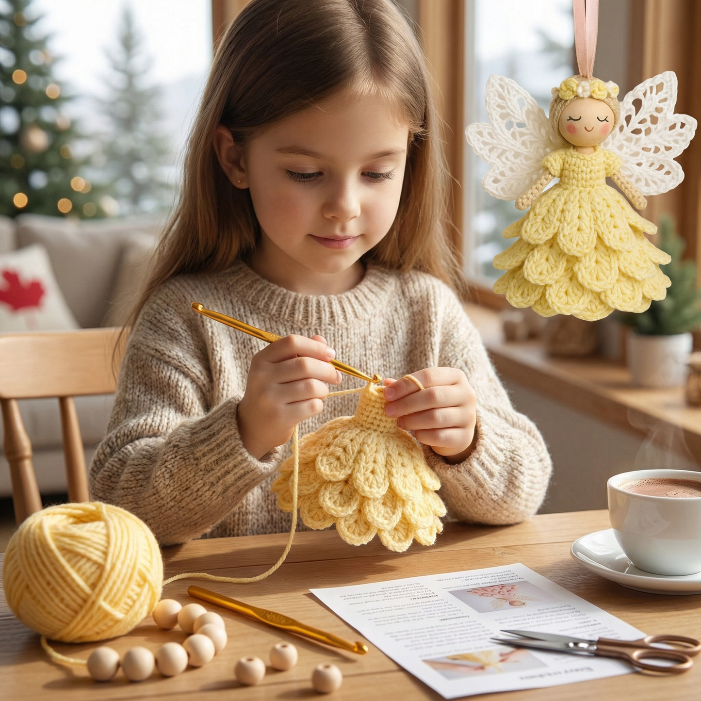 Crocheted Angels - DIY Kit