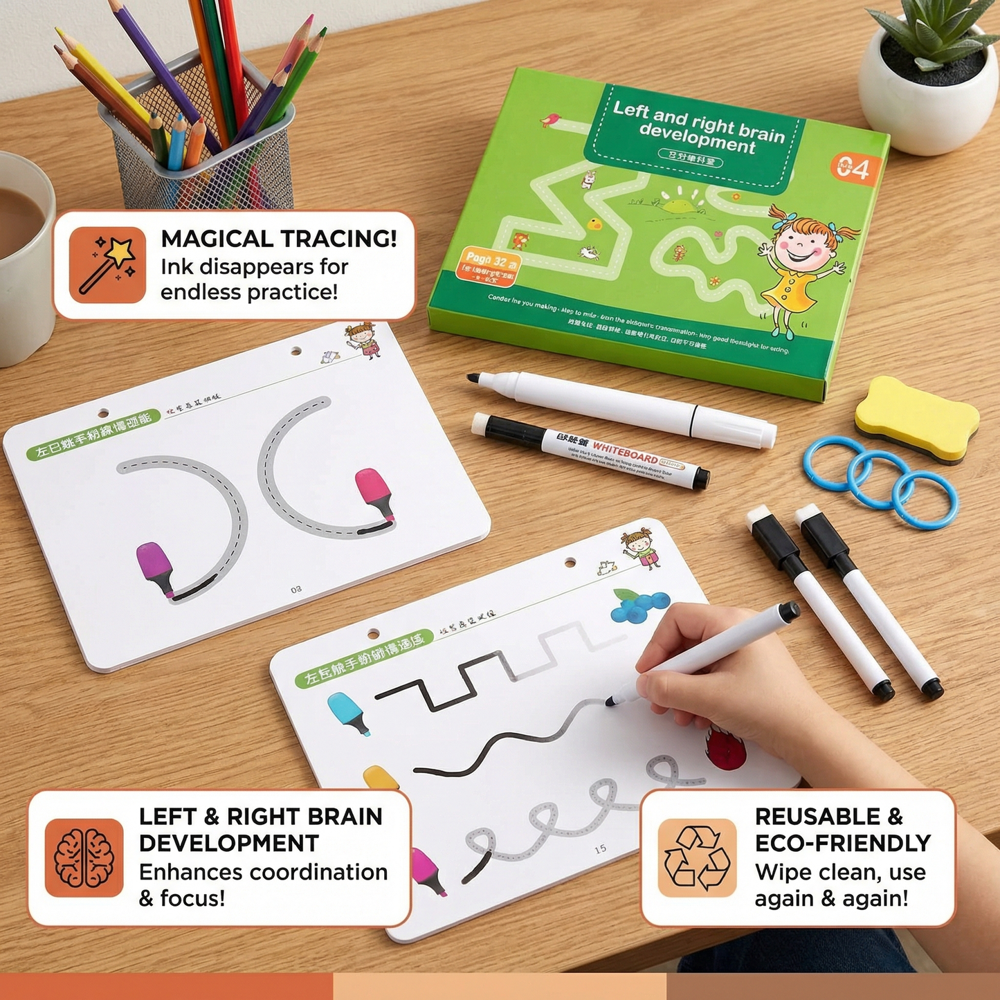 Magic Line — Magical Tracing Workbook Set