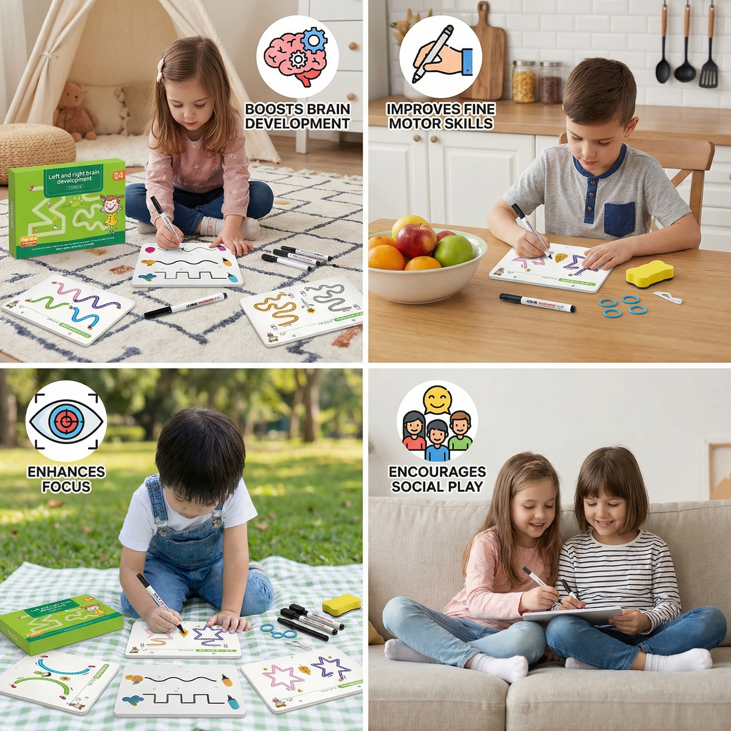 Magic Line — Magical Tracing Workbook Set