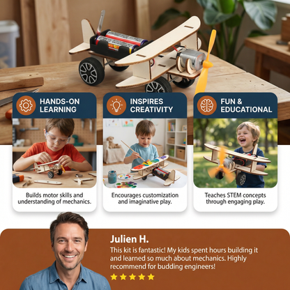 Creative Construction Kit Exploration Toy – Science That Makes Learning Fun!