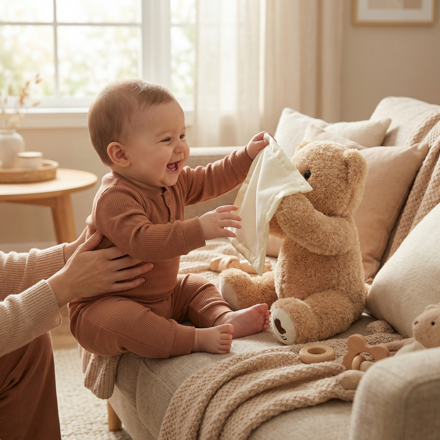 Peekaboo Bear – Interactive Plush Toy