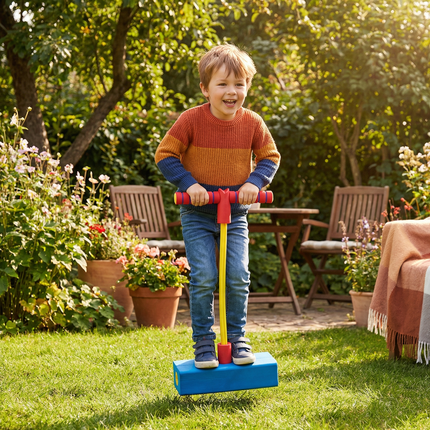Kids Foam Pogo Jumper – Jumping Toy for Indoor & Outdoor Fun