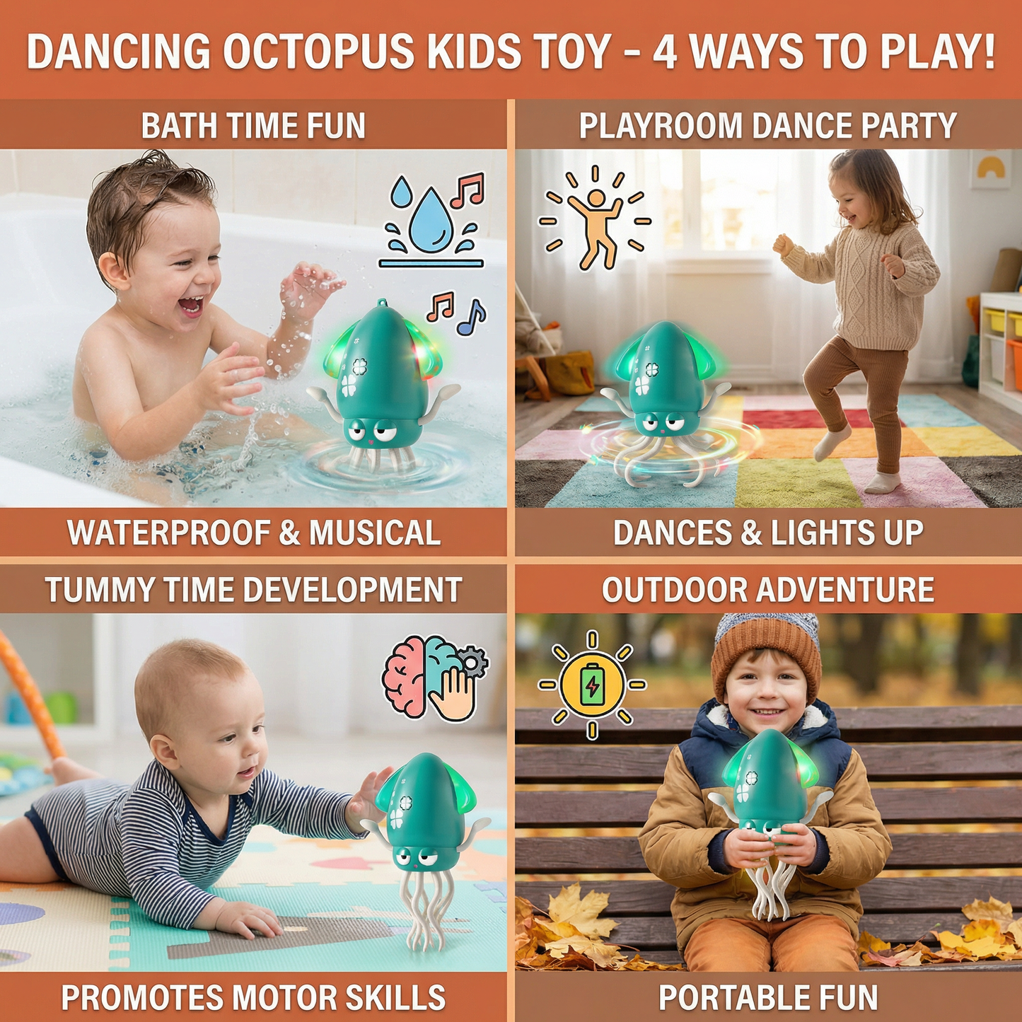 Dancing Octopus Kids Toy