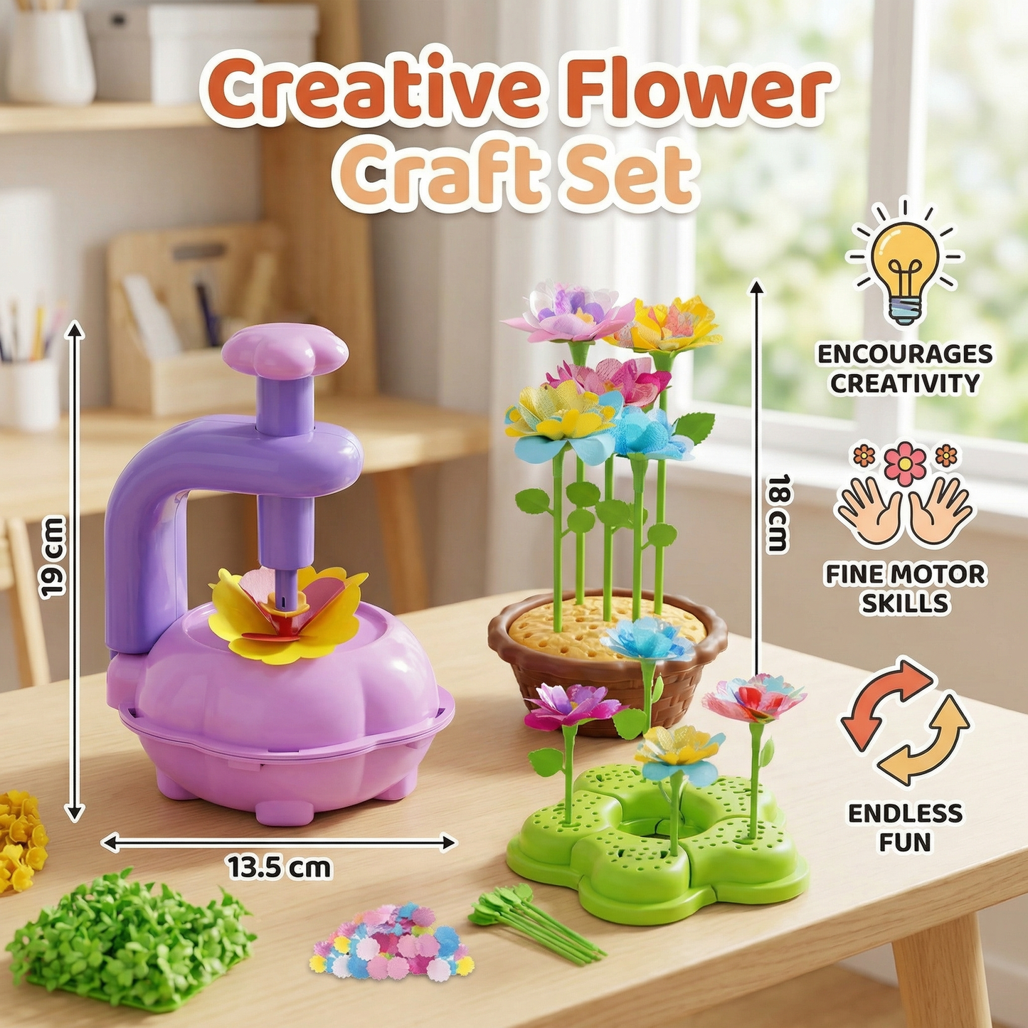 Creative Flower Craft Set