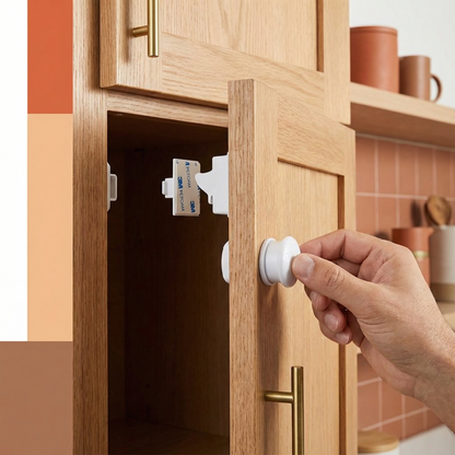Magnetic Child Safety Cabinet and Door Set
