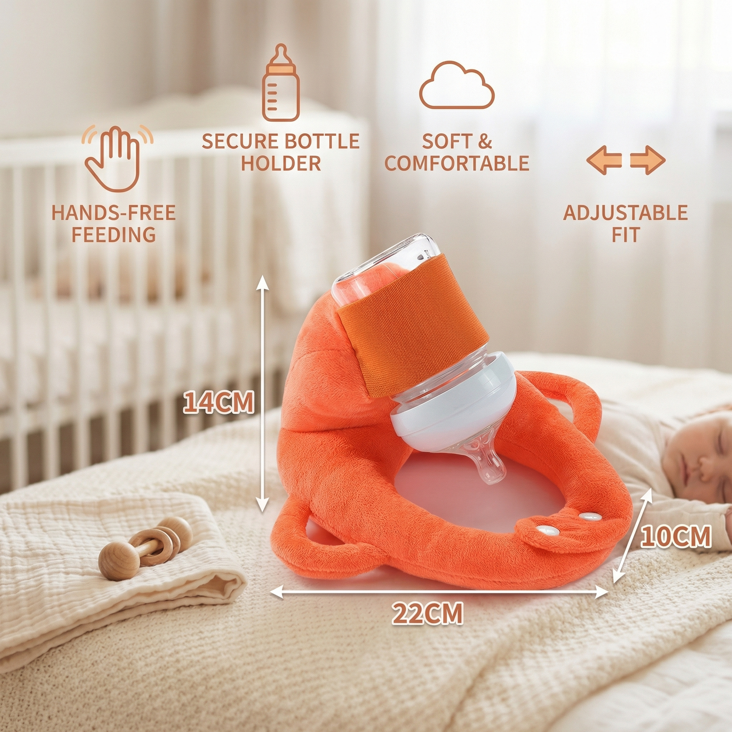 Hands-Free Nursing Pillow for Babies