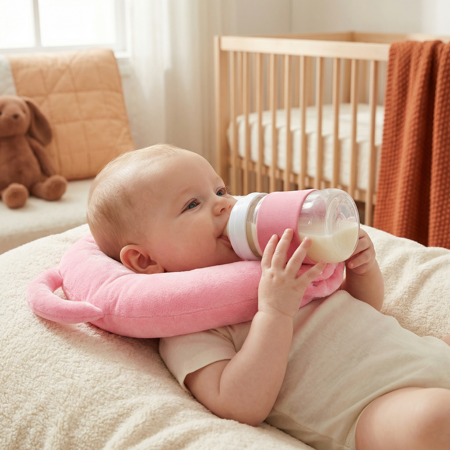 Hands-Free Nursing Pillow for Babies