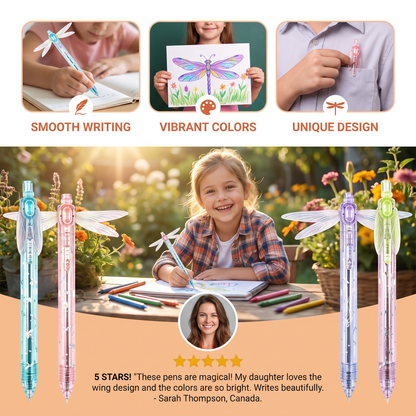 Magic Dragonfly Wing Gel Pen