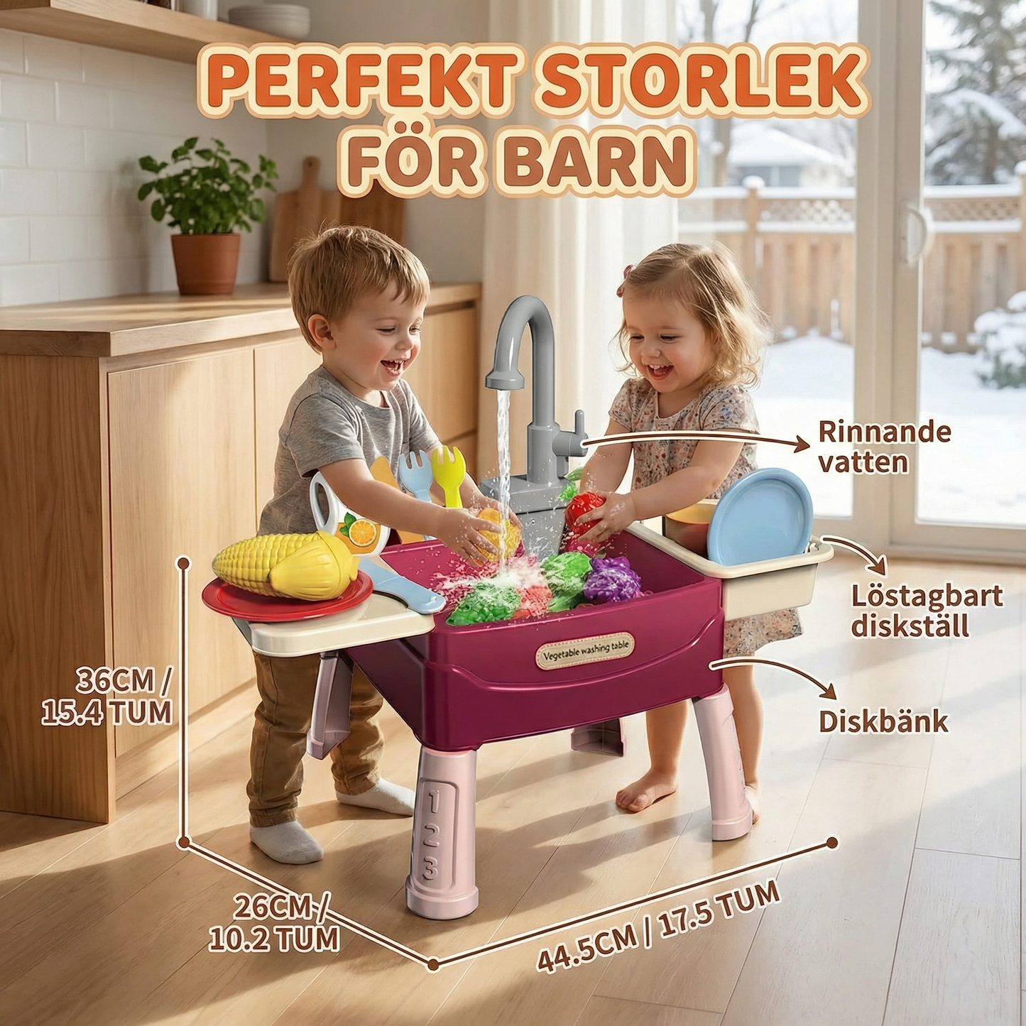 WaterWonder – Play Kitchen with Magic Faucet
