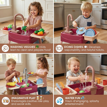 WaterWonder – Play Kitchen with Magic Faucet